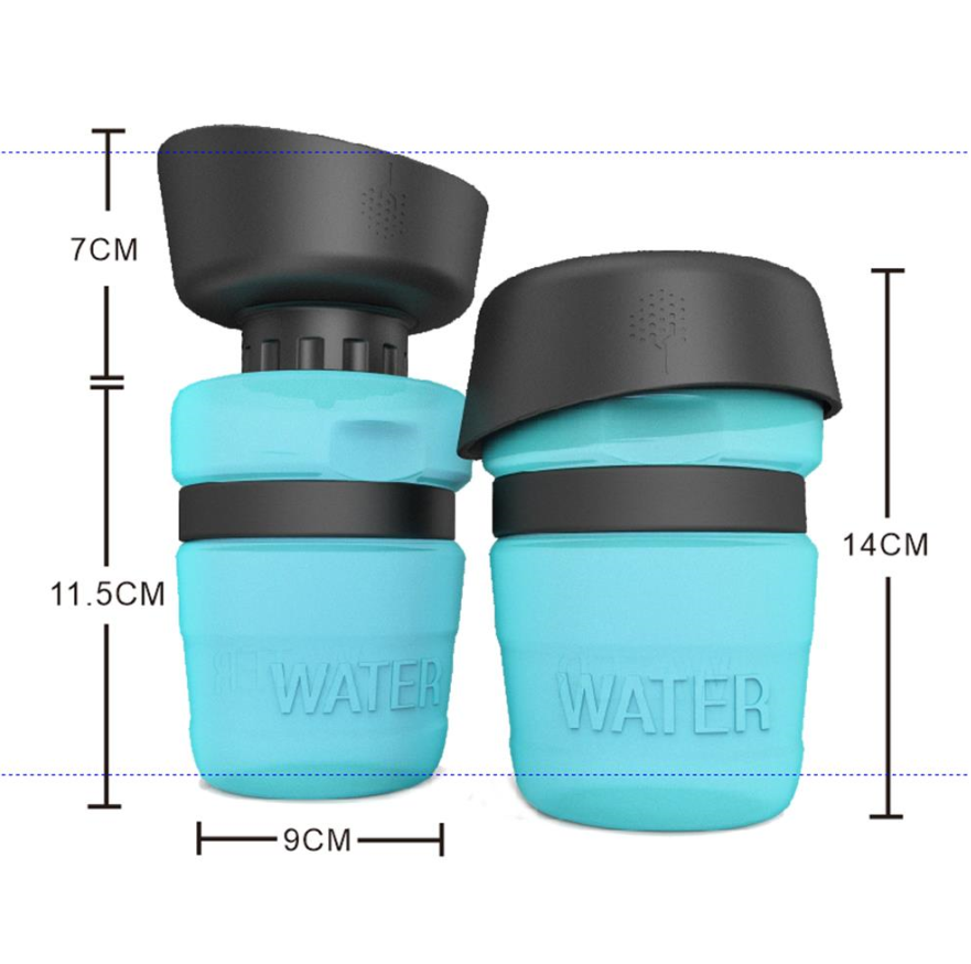 Portable Pet Water Cup w/ Feeder