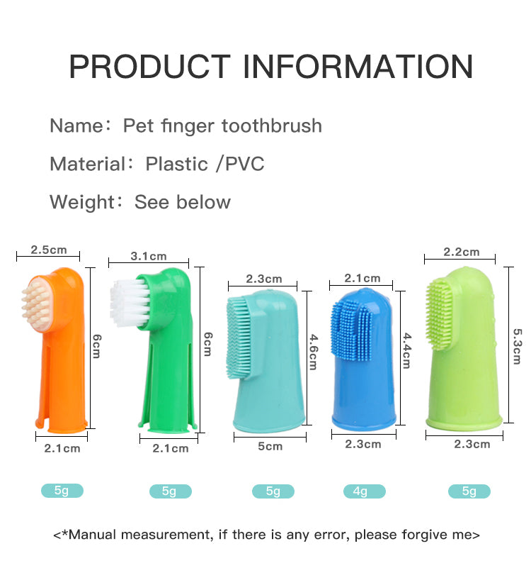 Pet Finger Toothbrush