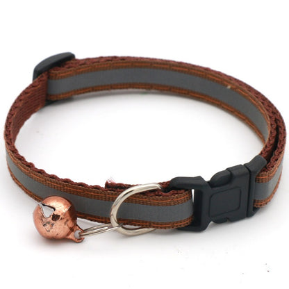 Reflective Pet Collar w/ Bell