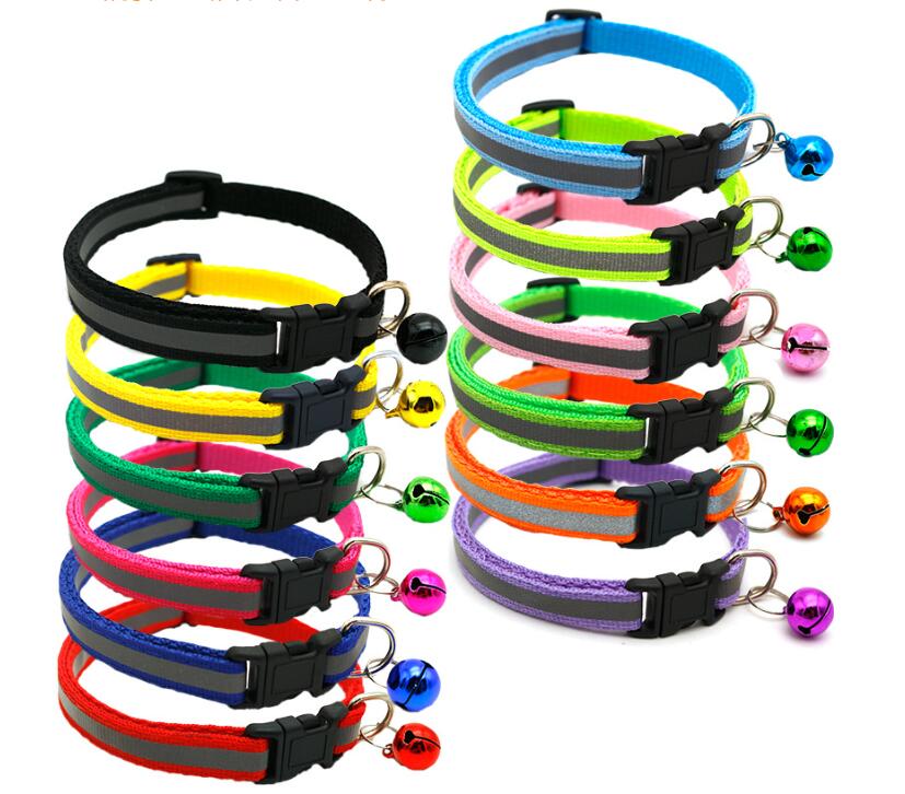 Reflective Pet Collar w/ Bell