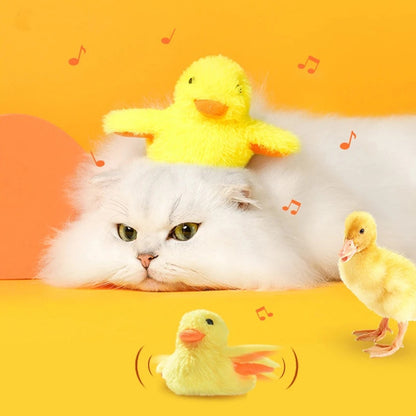 Electric Plush Duckling Simulation Toy