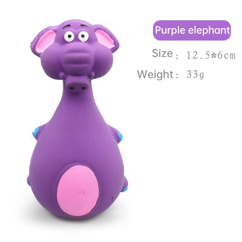 Latex Pot-Bellied Toy w/ Sound