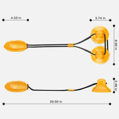 Teeth Cleaning Ball on Elastic Ropes