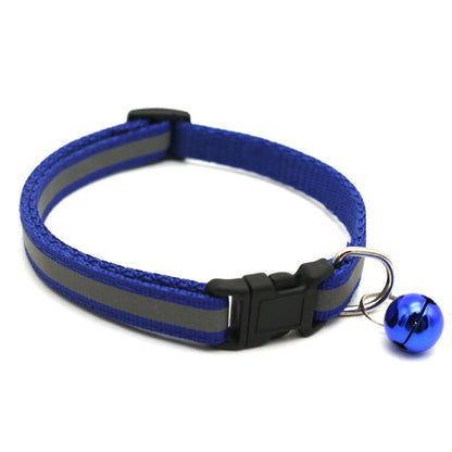 Reflective Pet Collar w/ Bell