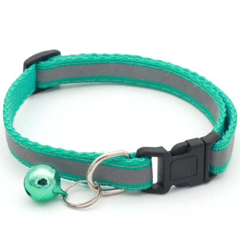 Reflective Pet Collar w/ Bell