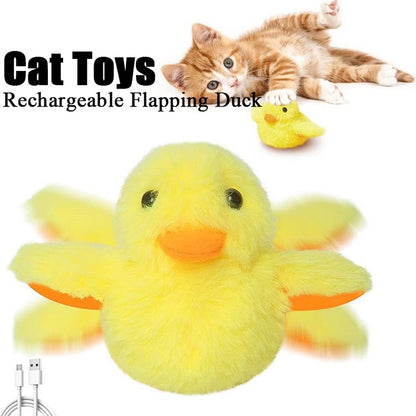 Electric Plush Duckling Simulation Toy